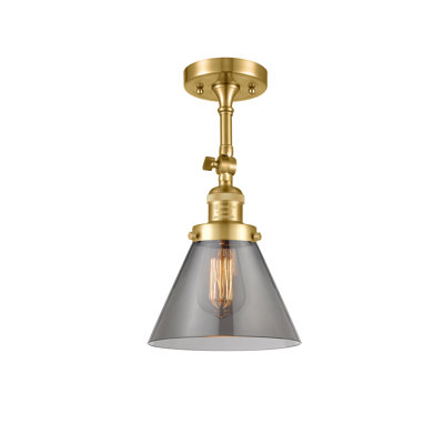 Milazzo Glass Semi Flush Mount