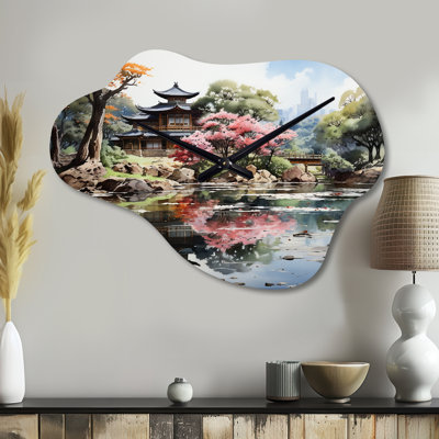 Horloge murale China Art Zen Garden - China Art