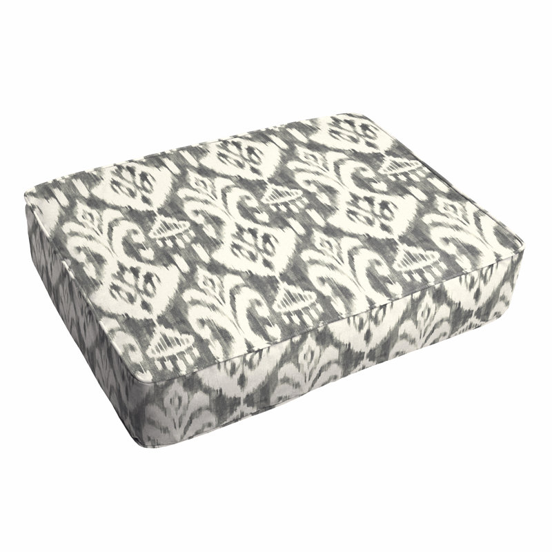 Outdoor 5'' Ottoman Seat Cushion, Graphite