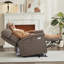 Fauteuil inclinable électrique avec massage par vibration, double chauffage et appui-tête réglable-1748290245