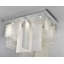 Plissé 6 - Light Glass Chandelier