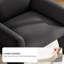 Upholstered Armchair, Accent Chair with Rubber Wood Legs, Green-1907787386