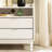 Gheorghe 2-Drawer Solid Wood Nightstand-1043686374