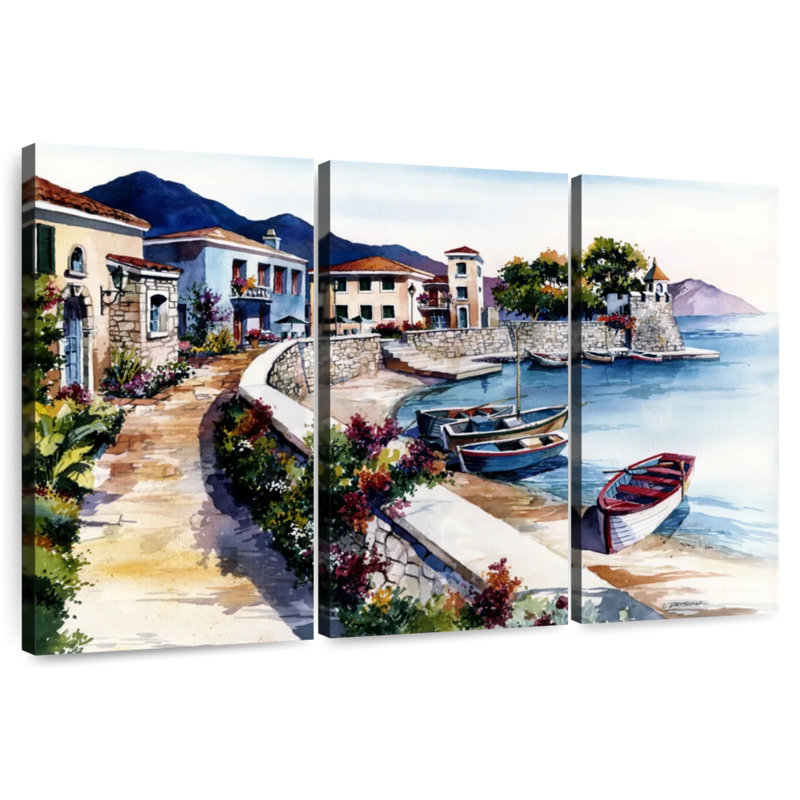 Gillard Nafpaktos, 32" H x 50" W