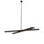 120" Long Caldero 17 Light Oblong Pendant