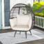 Fauteuil à œufs avec support Chanakya-1469755985