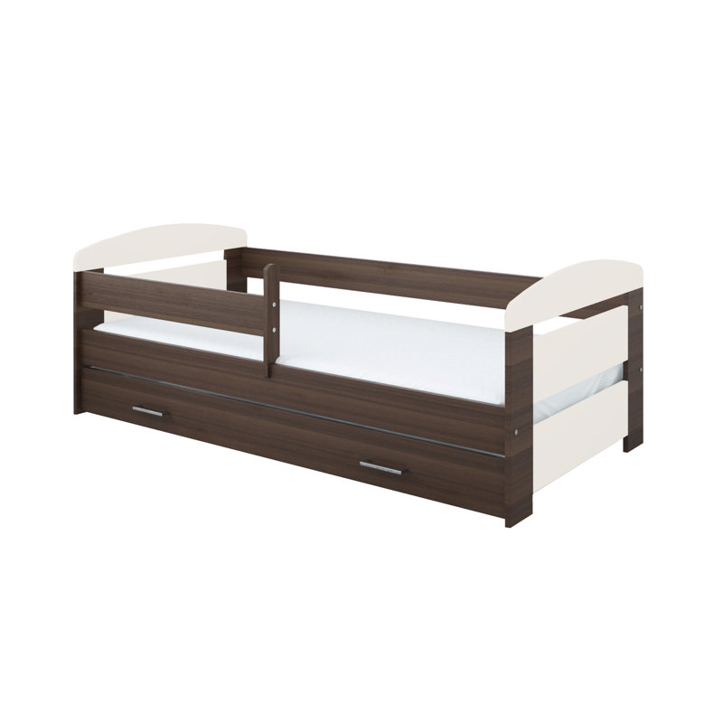 Archway Cabin Bed with Storage Included, 70 x 140cm, Nut