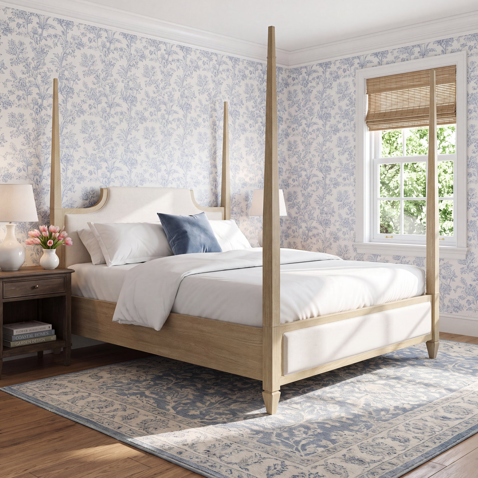 Eave Upholstered Bed, Queen