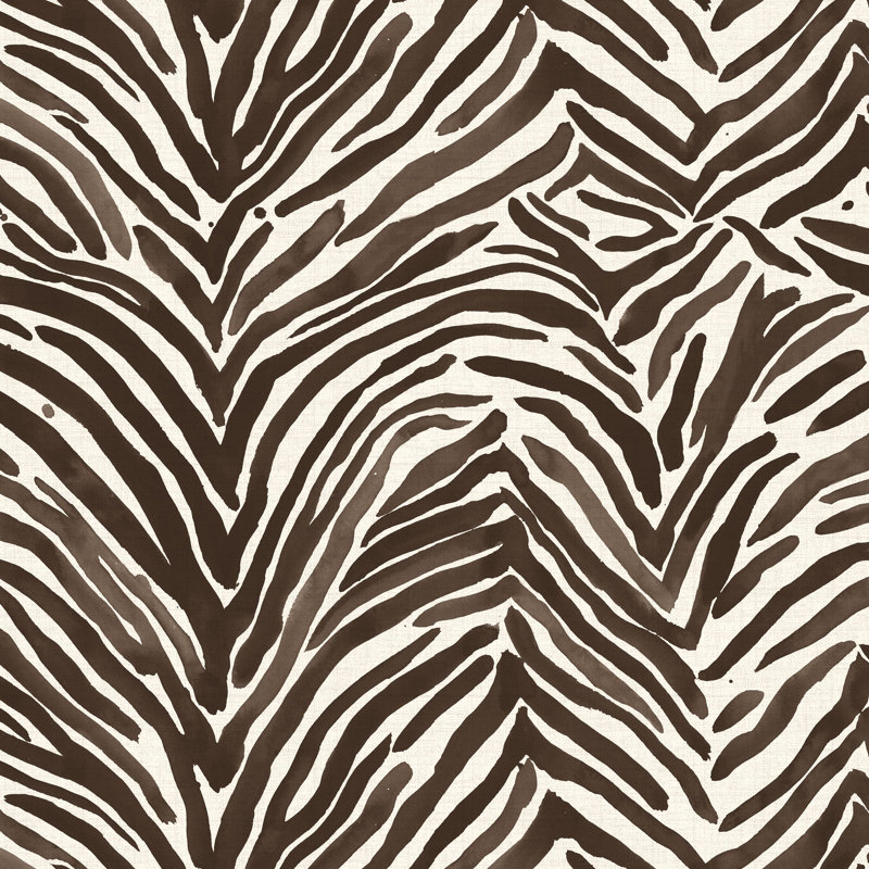 Chaise pivotante, Washed Zebra Espresso