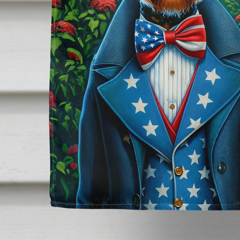 Drapeau «All American House», Terrier brun
