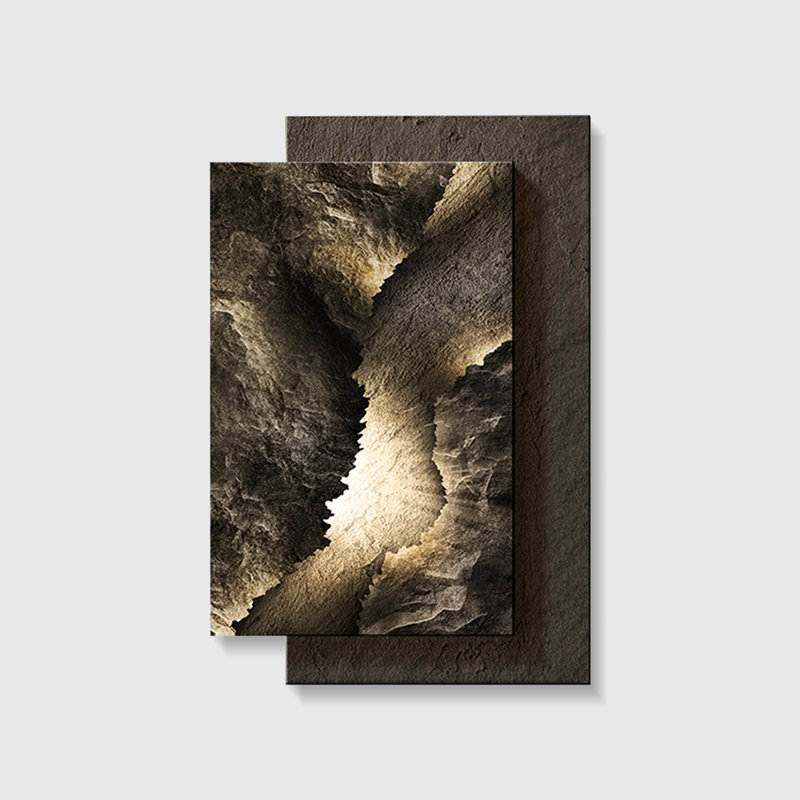 Art mural Mid-Century moderne en toile pour salon, H 39,37 po x l 27,56 po
