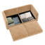 Élégant canapé 2 places en chenille avec siège de rangement, dossier cylindrique et accoudoirs, causeuse moderne en tissu avec espace de rangement caché-2123108256-2123108269