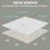 60 x 32 in. Rectangular Single Threshold Acrylic Shower Base with Non-Slip design in White