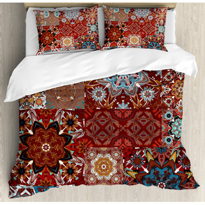 Farmhouse Eclectic Patchwork Duvet Cover
