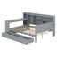 Daybed With 3 Drawers,USB Ports And Desk-536035915