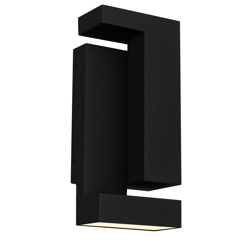 11.22 Inch Led Wall Sconce 3 Color Temperature Selectable  3000K / 4000K 5000K  Energy - Smart Silk Screen Glass Diffuser Dimmable High Performance 720 Lumens 24W Easy Installation For Indoor Dry Or
