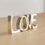 Recycled Metal Love Sign