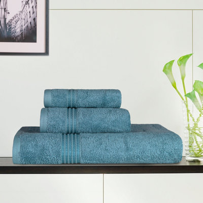 Ensemble de serviettes Blaylock 100% coton standard (ensemble de 3)