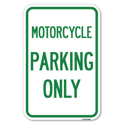 Stationnement pour motos seulement / 23868