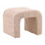 Yaelle 15" Tall Accent Stool, Beige