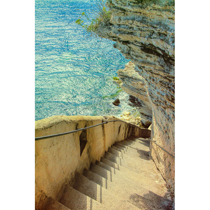 Bonifacio, France - Wrapped Canvas Print, 46cm H x 30cm W