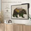 Impression sur toile North American Brown Bear-1925176091