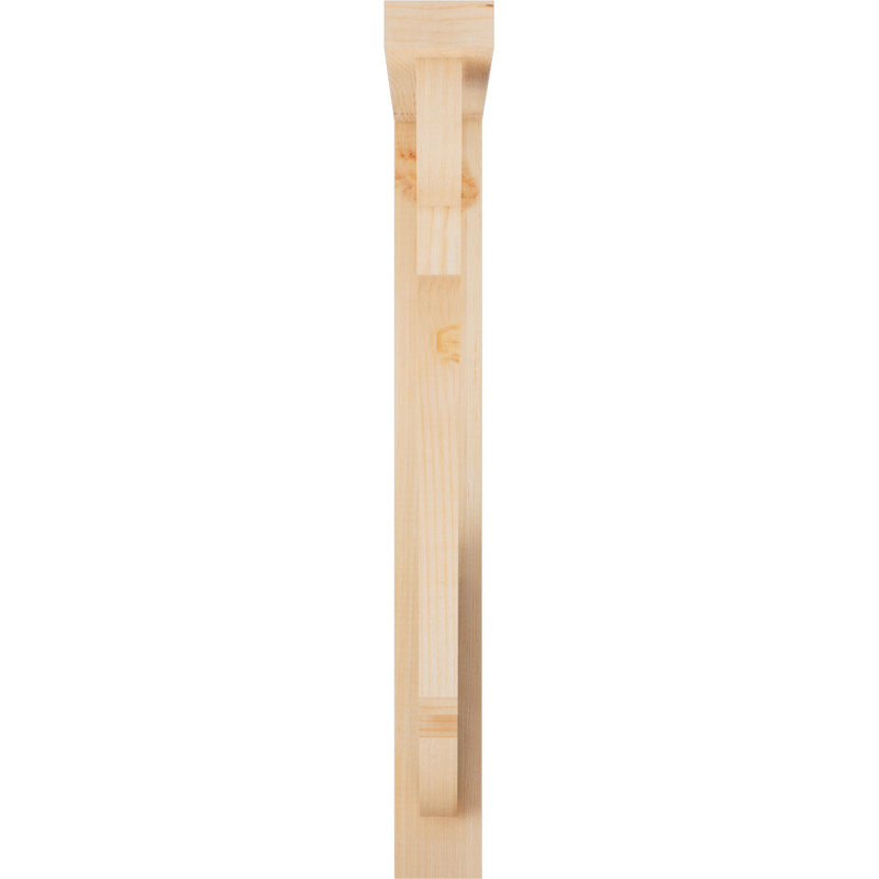 Support de bloc olympique avec entretoise décalée, 32 x 24, Sapin Douglas de l 3 1/2 (lisse)