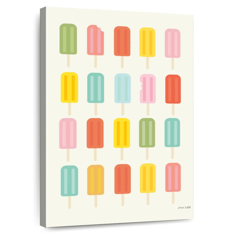 Yarlin Colorful Popsicles, 45" H x 30" W