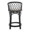 Tabouret de comptoir en bois massif 23,62 po Aamani-2140617287