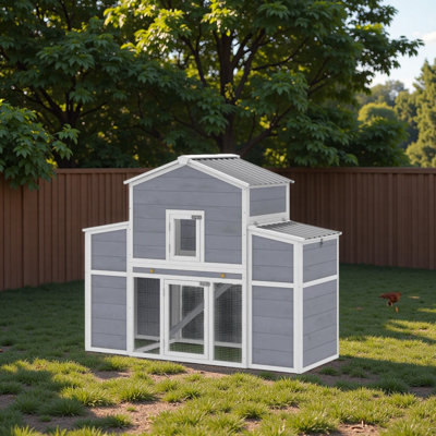 Wooden Pet House,Large Chicken Coop,Chicken House,Sturdy Structure