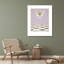 Art sur toile tendue avec toile de fond Lark Manor ™: Martini avec rose olive-1797108983