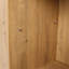 Porte à fermeture douce et support de rangement ouvert, meuble-lavabo autoportant de 48 pouces, contreplaqué (meuble-lavabo seulement, évier exclu)
