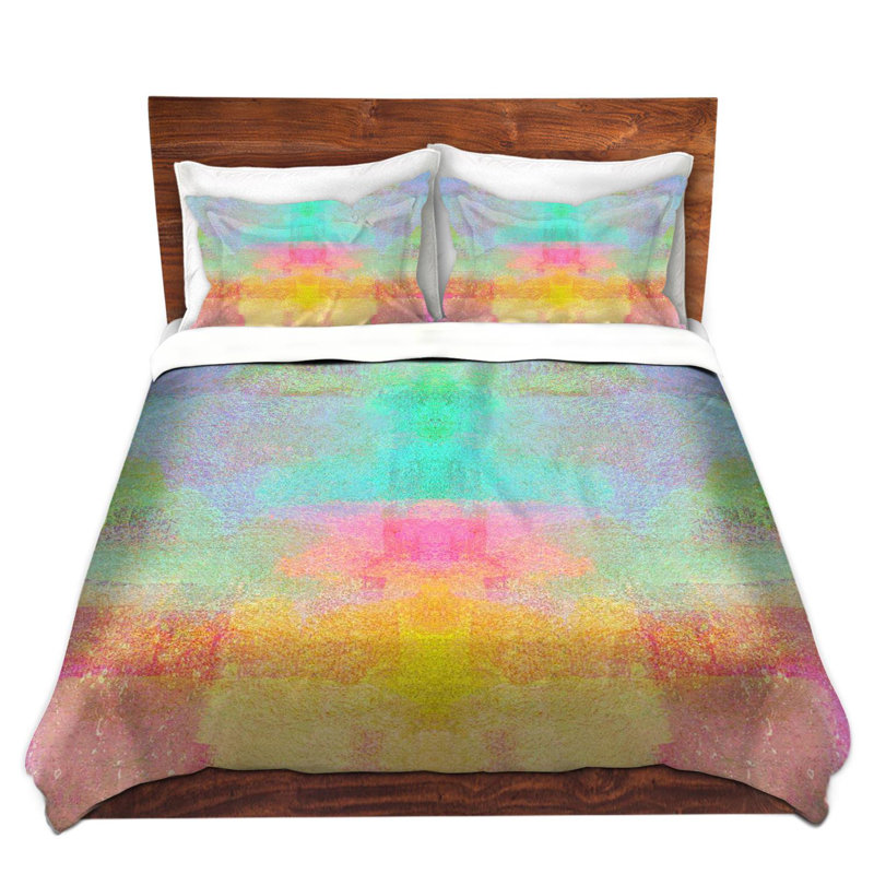 Abstract Duvet Cover, 1 Queen Duvet Cover + 2 Standard Shams