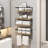 Piece Metal and Wood Floating Shelf-1939457125