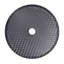 COUOKO Black Glass Circular Bathroom Sink
