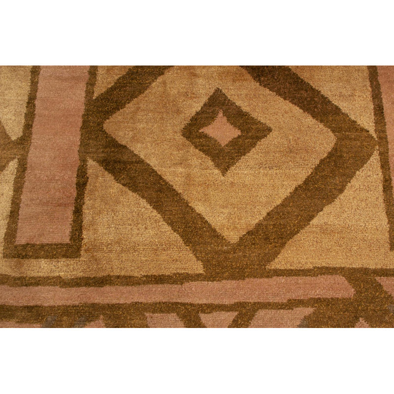 One-of-a-Kind 4' X 6' Hand Knotted Area Rug