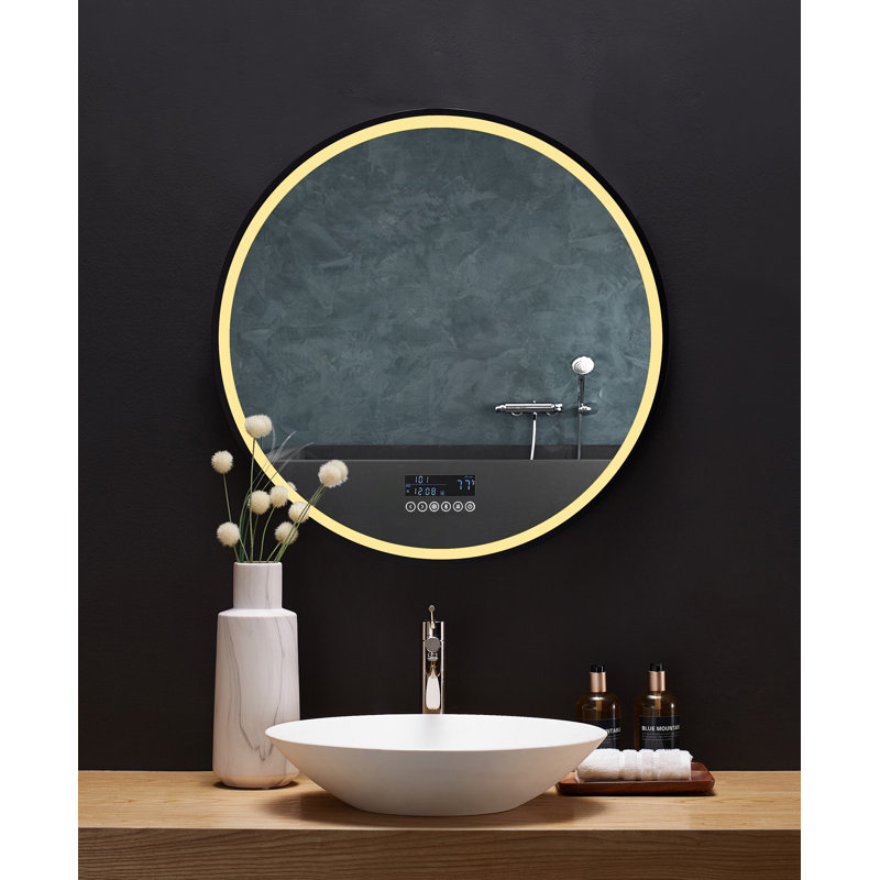 Metal Flat Wall Mirror