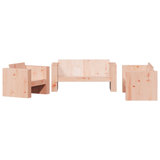 Camila 4 - Person Wood Patio Dining Set