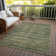 Machine Washable Indoor/Outdoor Xhevrie Fern Rug