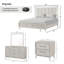 Ensemble de chambre à coucher 4 pièces avec éclairage à DEL Roundhill Haak, finition chêne gris, très grand-1411887390-1436315034