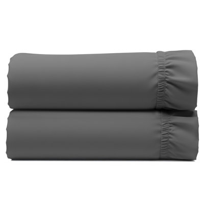 California Design Den Pack of 2 Deep Pocket Fitted Sheets Only - Soft 400 Thread Count, 100% Cotton Sateen