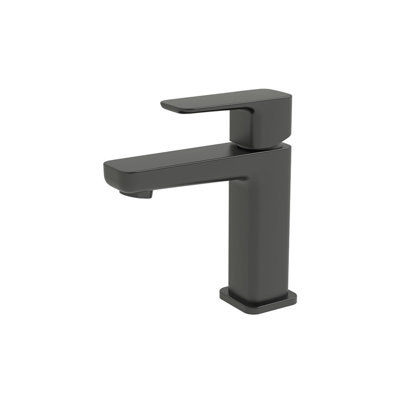 Single-Hole Single-handle Bathroom Faucet with Drain Assembly