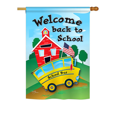 Double Sided Polyester House Flag