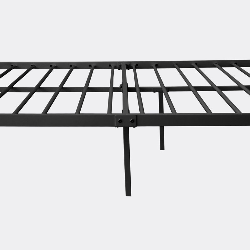 Lit plateforme Angela, Grand, Noir