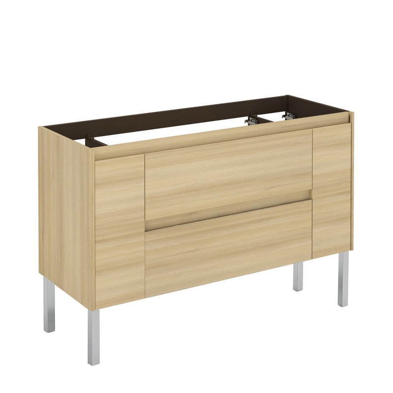 Ambra 47'' Nordic Oak Freestanding Single Bathroom Vanity