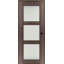 Porte pré-suspendue simple en bois manufacturé et vitré Avon 3 Lite DIY-FRIENDLY-92663455-92663442-93217033