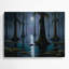 Art mural noir Sci Fi Misty