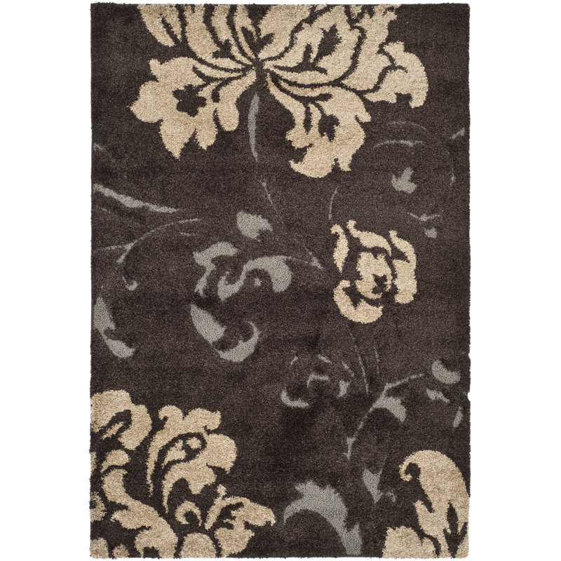 Tapis brun foncé Chanhassen, Rectangle 5 pi 3 po x 7 pi 6 po