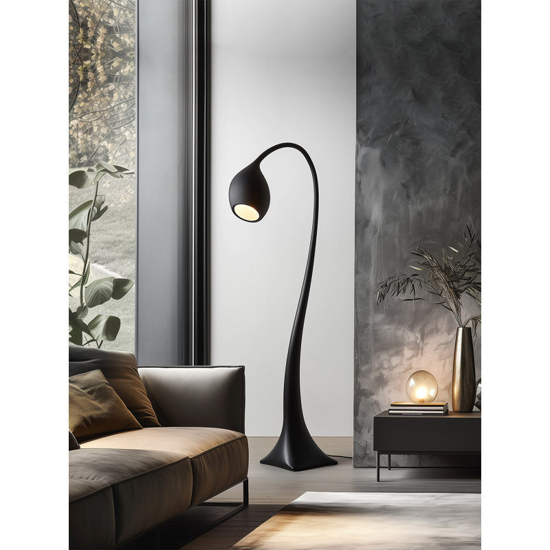 Modern Minimalist Solid Wood Floor Lamp