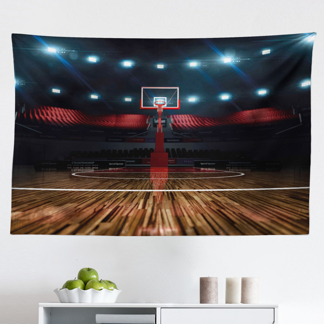 Hintergrundbild Basketball Arena Stadion